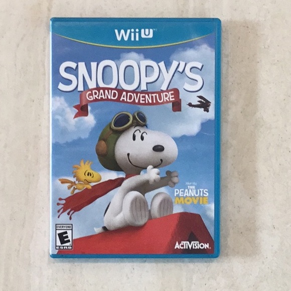 Snoopy’s Grand Adventure Nintendo Wii U Game Charle Brown Snoopy - Picture 6 of 6